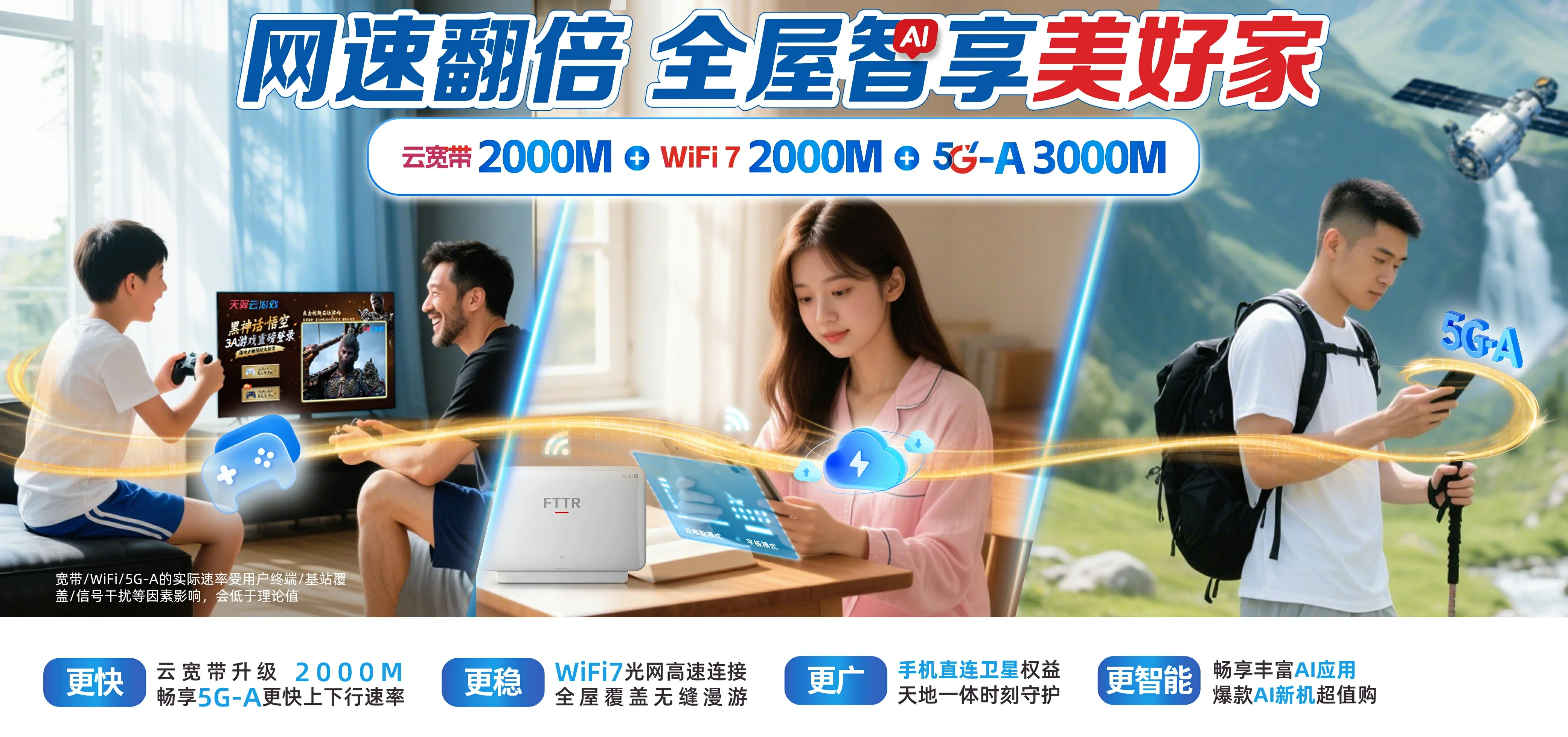 中国电信 阿坝县电信宽带 宽带套餐